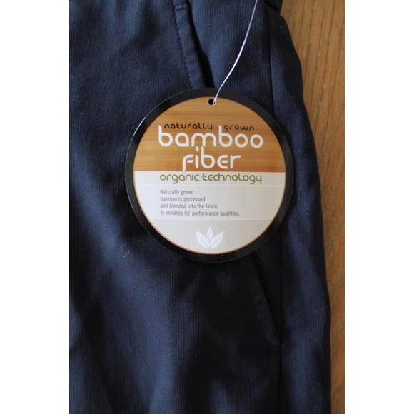 Golf Champions Tour NWT Organic Bamboo Caviar Black Golf Shorts 40W - Picture 4 of 8